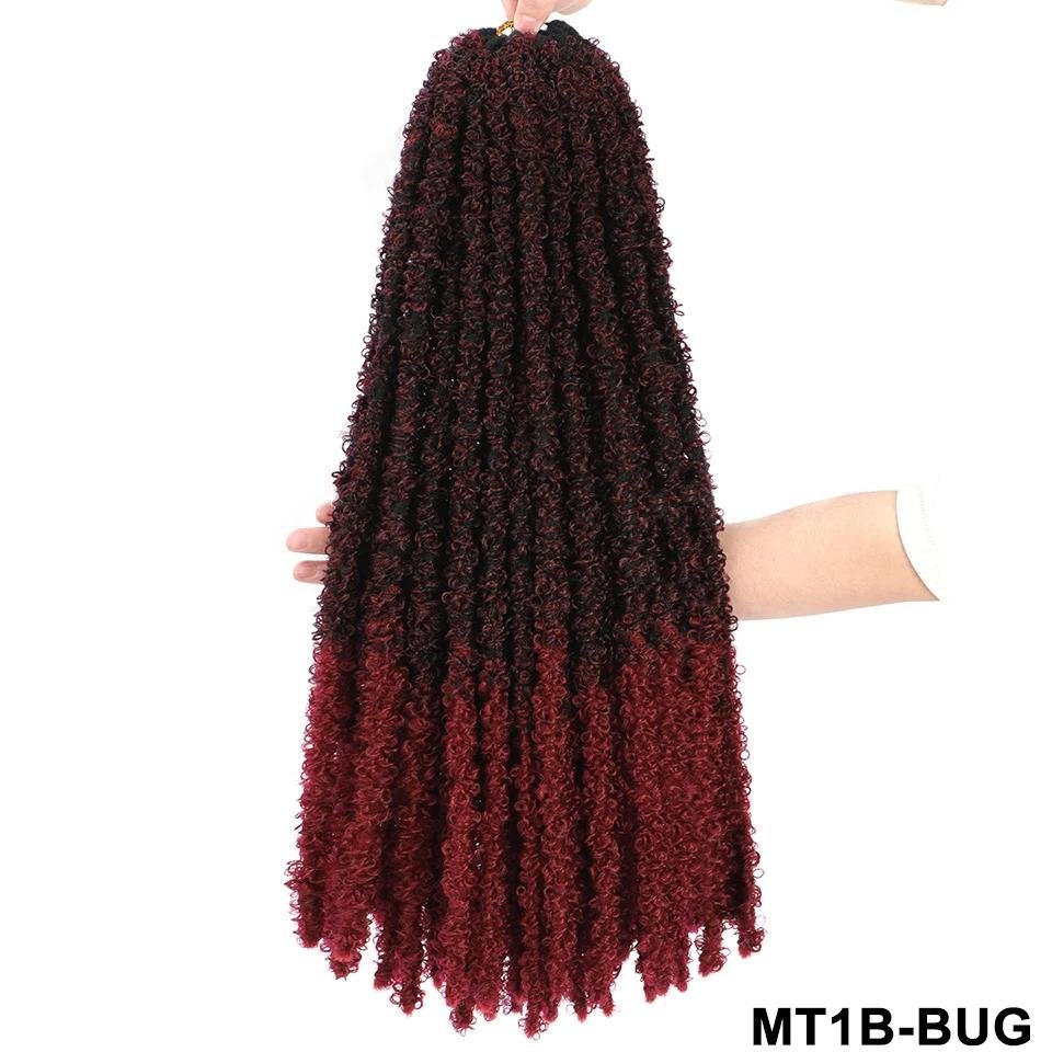 194640 6c201c Butterfly Locs Crochet Hair Dreadlocks Meche Faux Locks Crochet Hair Braids Extensions Soft Locks Curly Braid Synthetic Hair Mallzona