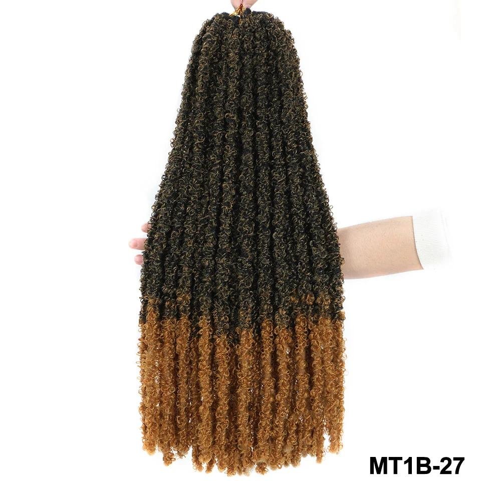 194640 700f4a Butterfly Locs Crochet Hair Dreadlocks Meche Faux Locks Crochet Hair Braids Extensions Soft Locks Curly Braid Synthetic Hair Mallzona