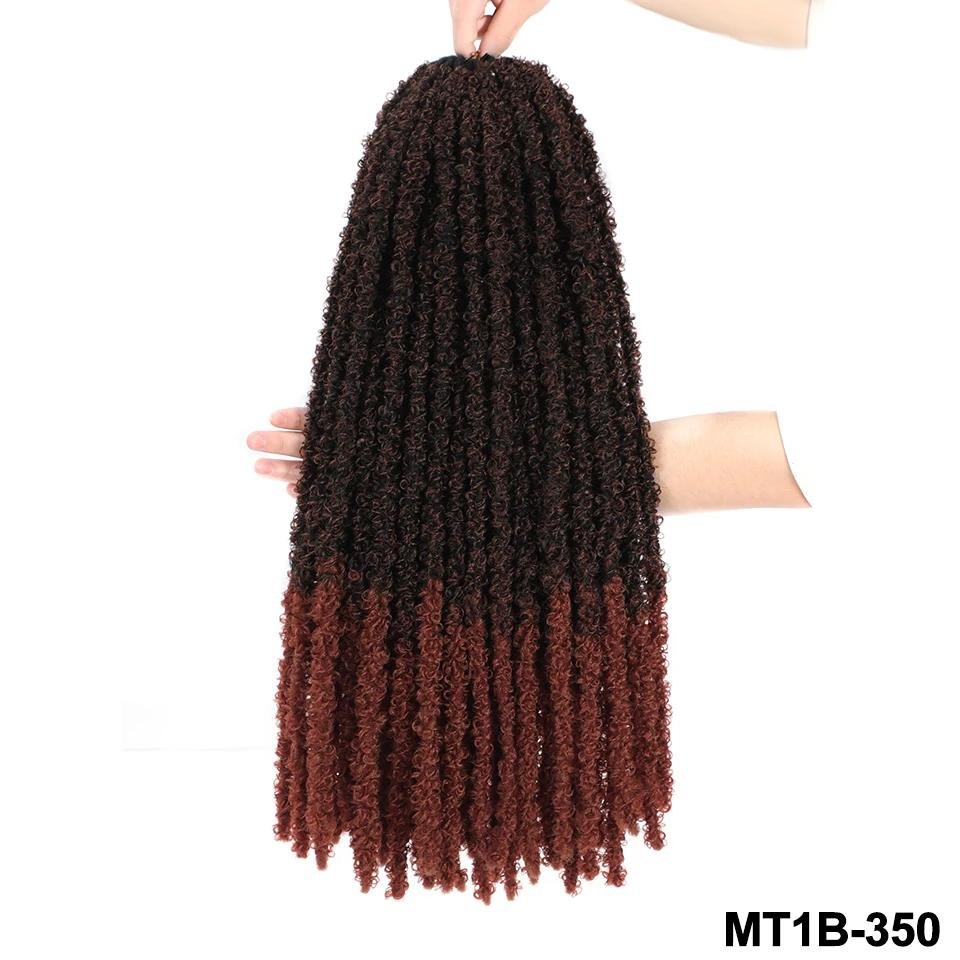194640 96ca92 Butterfly Locs Crochet Hair Dreadlocks Meche Faux Locks Crochet Hair Braids Extensions Soft Locks Curly Braid Synthetic Hair Mallzona