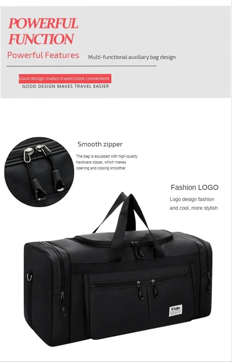 258506 0caa1d Large Capacity Storage Travel Bag Duffle Organizer Storage Bags Tote Men's Casual Outdoor Sports Bag Hand Luggage Bag Handbags Mallzona
