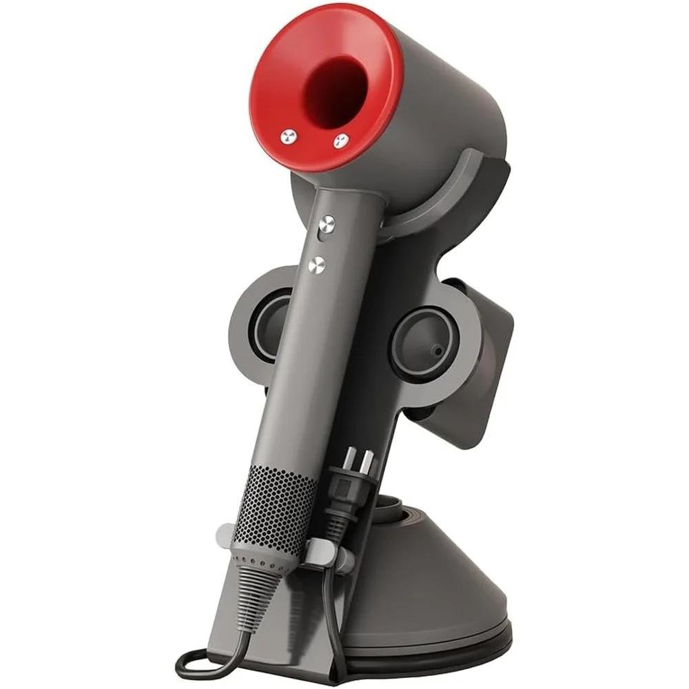 1841462 90f920 Hair Dryer Stand Holder Dyson Supersonic Organizer Aluminum Alloy Bracket Nozzle Attachments Storage Magnetic Heat Resistant No Mallzona